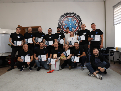 Тренінг із першої домедичної допомоги від "Збережемо Українців" – крок до безпеки наших громад